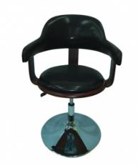 Тапициран бар стол в кафяво